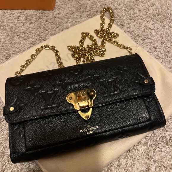 Louis Vuitton Monogram Empreinte Vavin Chain Wallet - Picture 5 of 5